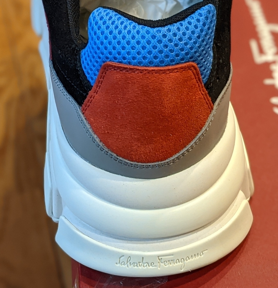 Mens Salvatore Ferragamo "Booster Willy" Sneakers - Picture 3 of 6
